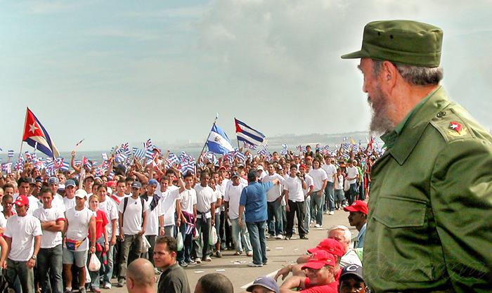Fidel con el pueblo