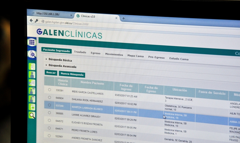 El Software permite mejora la atención médica y optimizar calidad de los servicios. (Lorenzo Crespo Silveira) (Periódico Venceremos)