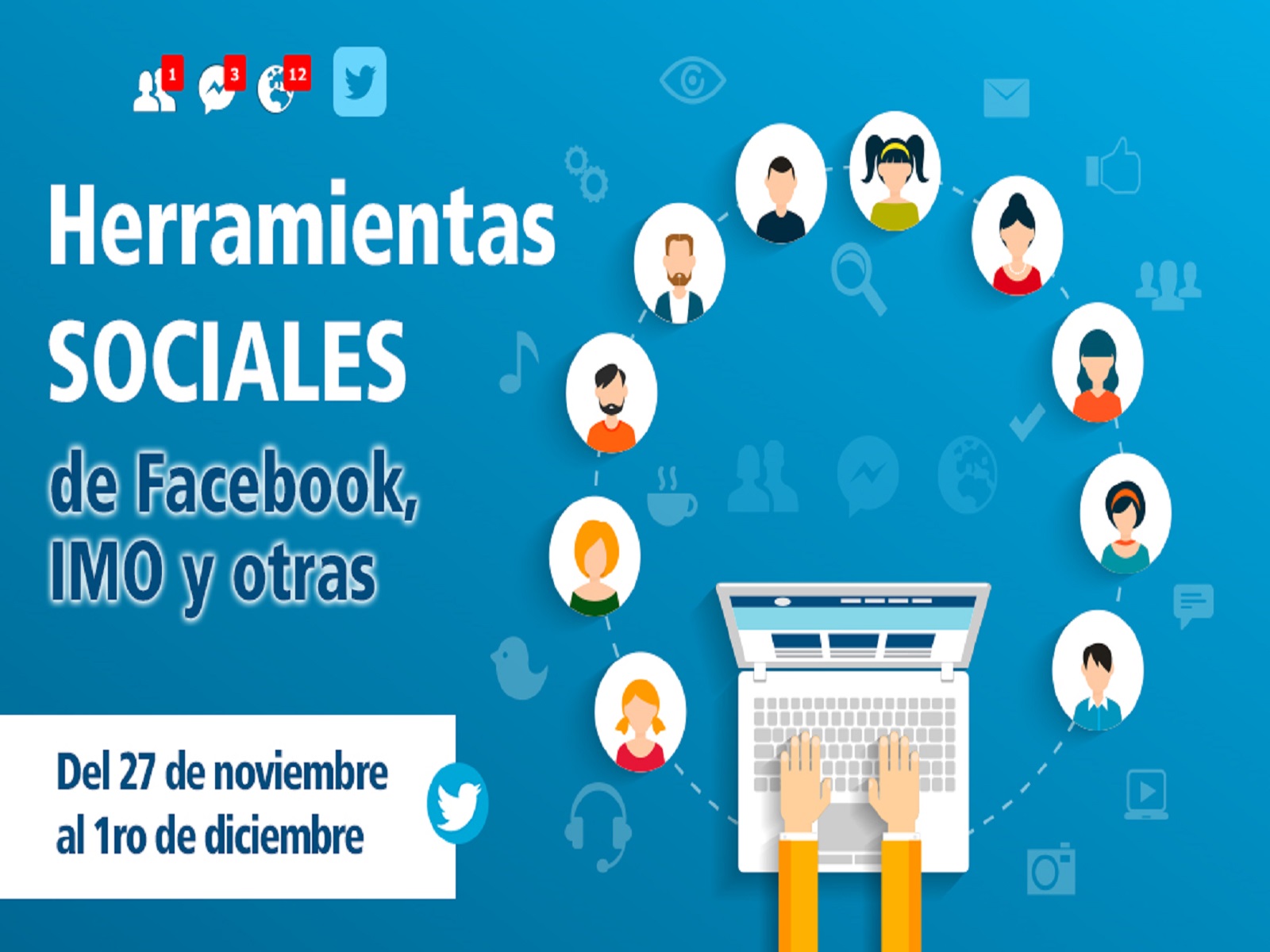Convoca Citmatel a taller presencial de Redes Sociales Convoca Citmatel a taller presencial de Redes Sociales