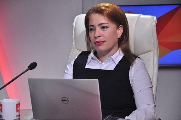 Tania Velázquez, vicepresidenta de ETECSA
