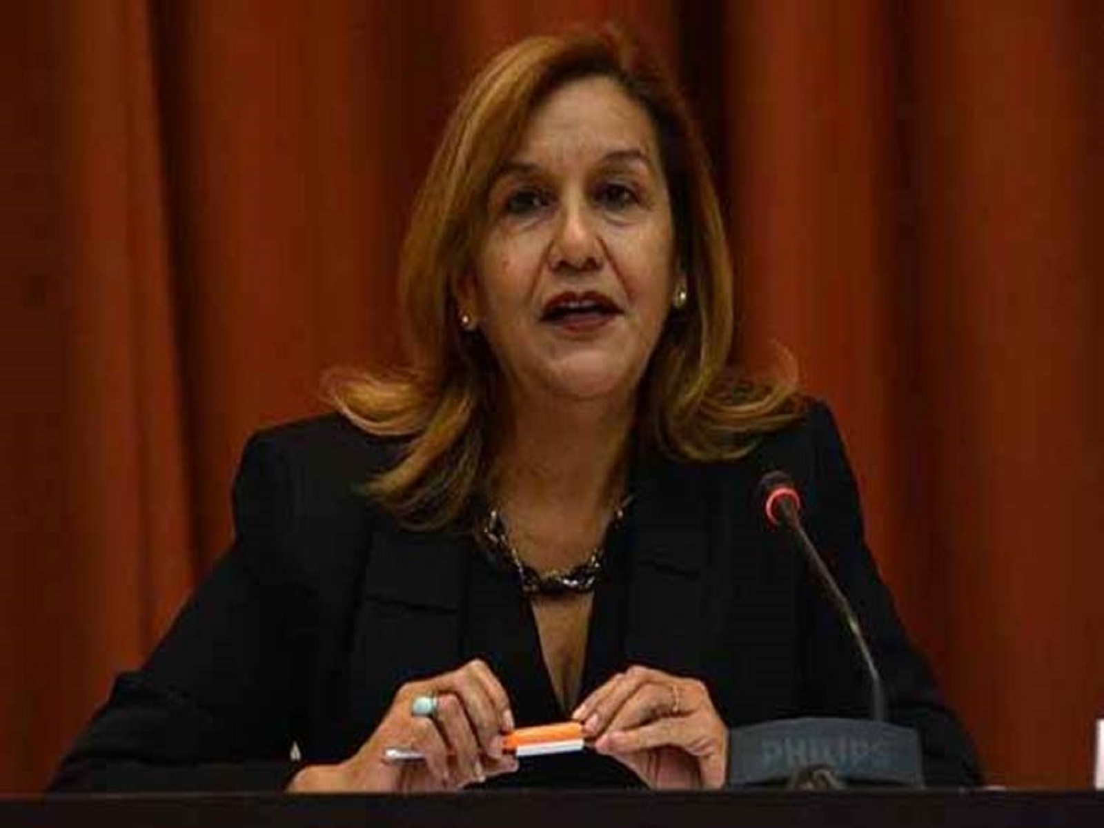 Ministra de Ciencias Tecnología y Medio Ambiente de Cuba, Elba Rosa Pérez