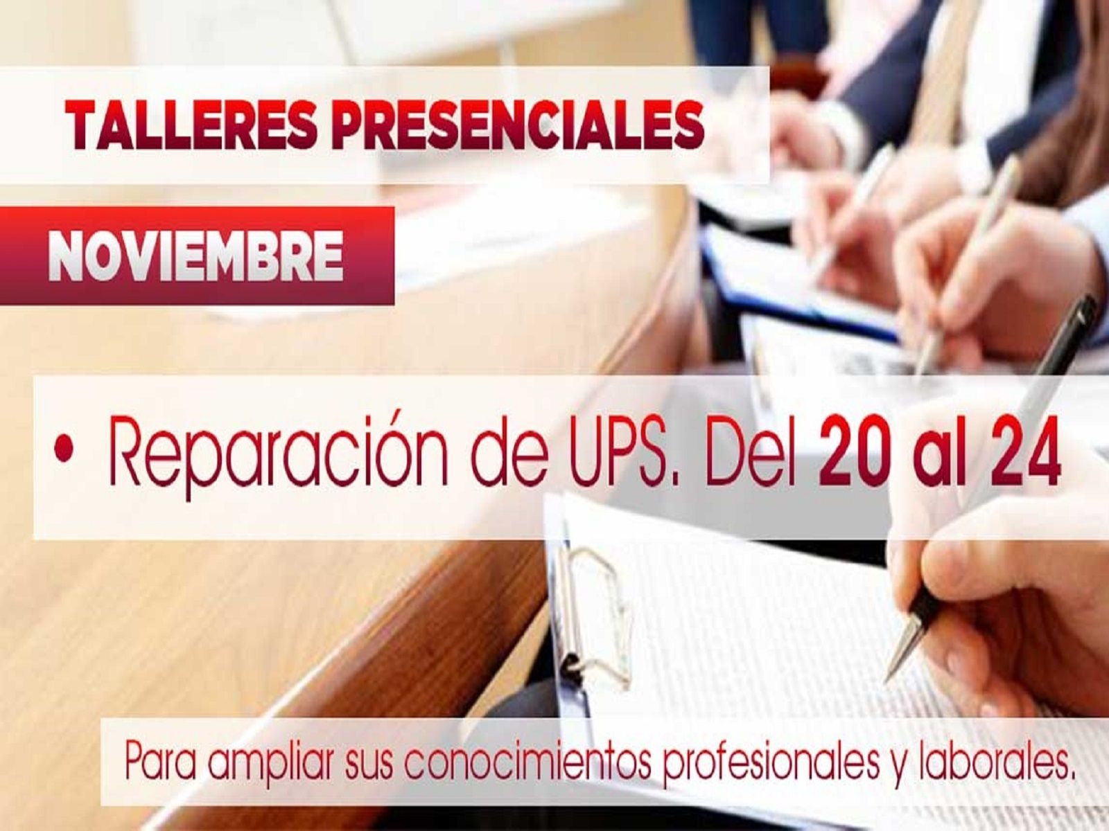 Talleres presenciales de Citmatel en Noviembre Talleres presenciales de Citmatel en Noviembre
