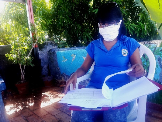 La especialista del CITMA, Rebeca Vanegas, coordina el proyecto Conectando Paisajes para el territorio de Cienfuegos.
