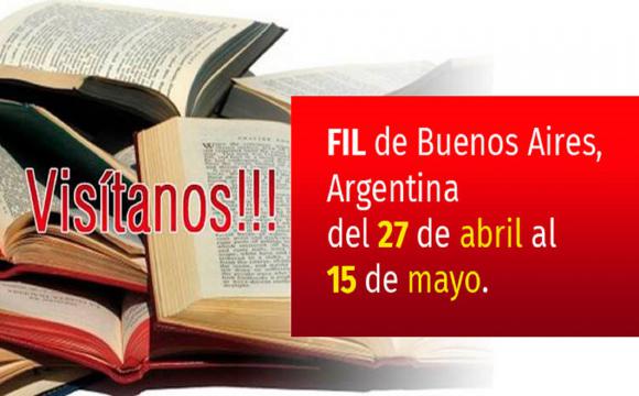 Banner Feria del libro en Argentina