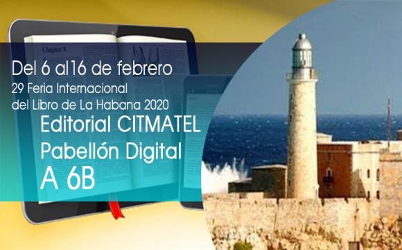 Editorial Citmatel en FILCuba 2020