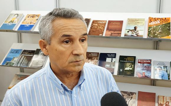Juan Rodríguez, presidente del Instituto Cubano del Libro