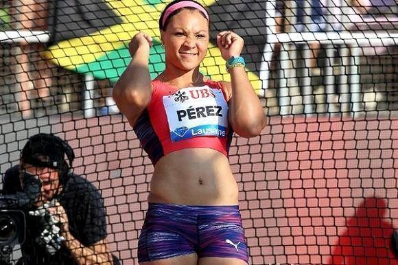 Yaimé Pérez, mejor atleta cubana del año. Foto: Getty Images.