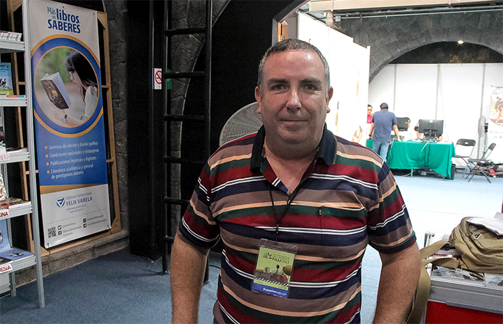 Jorge Acosta Ezcurra, director de la editorial Citmatel de Cuba