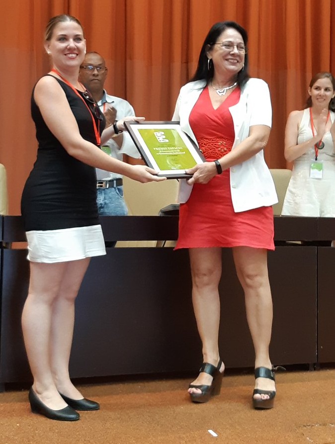 Recibe Citmatel el Premio Espacio
