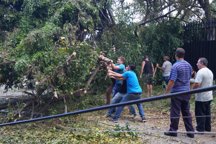 Citmatel en las tareas de recuperación tras el paso del huracán Irma
