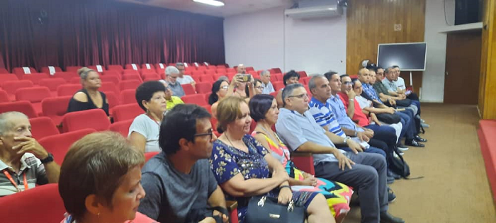 Visita de trabajo a Citmatel 